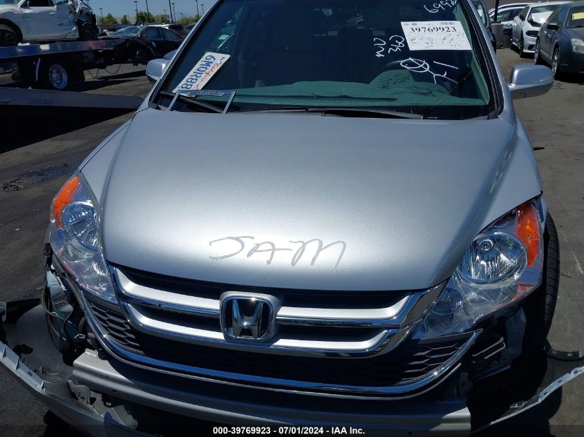 2010 Honda Cr-V Ex-L VIN: 5J6RE3H76AL026401 Lot: 39769923