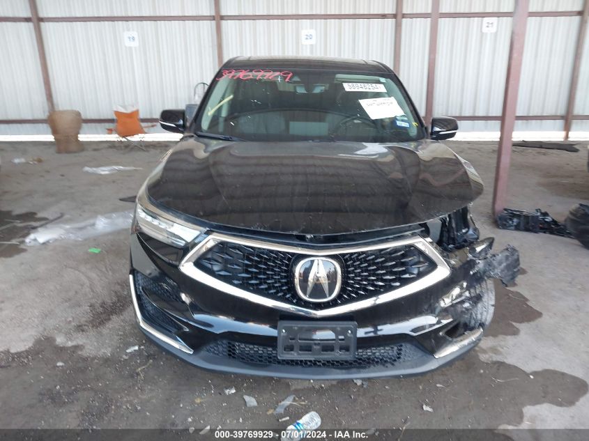 2021 Acura Rdx Standard VIN: 5J8TC1H33ML017454 Lot: 39769929