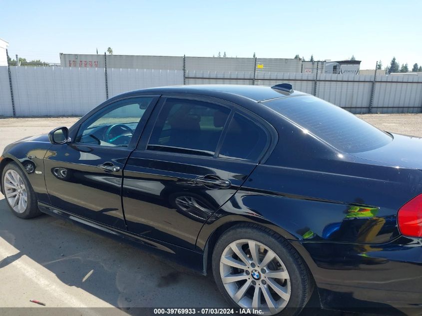 2011 BMW 328I VIN: WBAPH5C50BA445070 Lot: 39769933