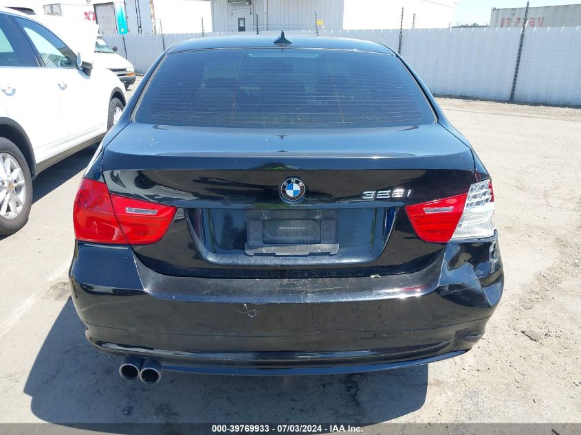 2011 BMW 328I VIN: WBAPH5C50BA445070 Lot: 39769933