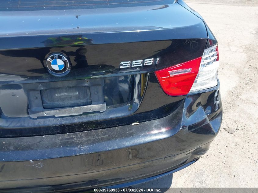 2011 BMW 328I VIN: WBAPH5C50BA445070 Lot: 39769933