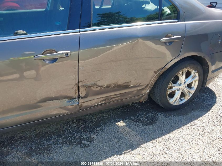 2012 Ford Fusion Se VIN: 3FAHP0HA6CR158378 Lot: 39769938