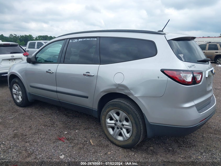 2015 Chevrolet Traverse Ls VIN: 1GNKRFED0FJ342541 Lot: 39769951