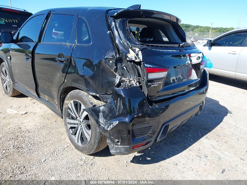 2023 Mitsubishi Outlander Sport 2.0 Es Awc VIN: JA4ARUAU2PU005488 Lot: 39769955