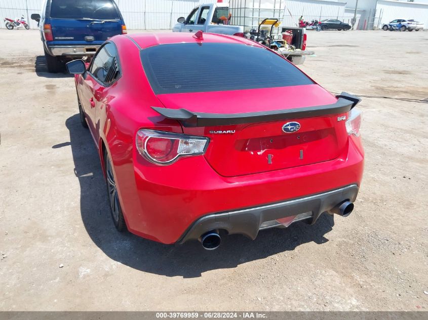 2015 Subaru Brz Limited VIN: JF1ZCAC17F9606740 Lot: 39769959