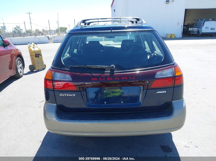 2004 Subaru Outback VIN: 4S3BH675147641872 Lot: 39769996