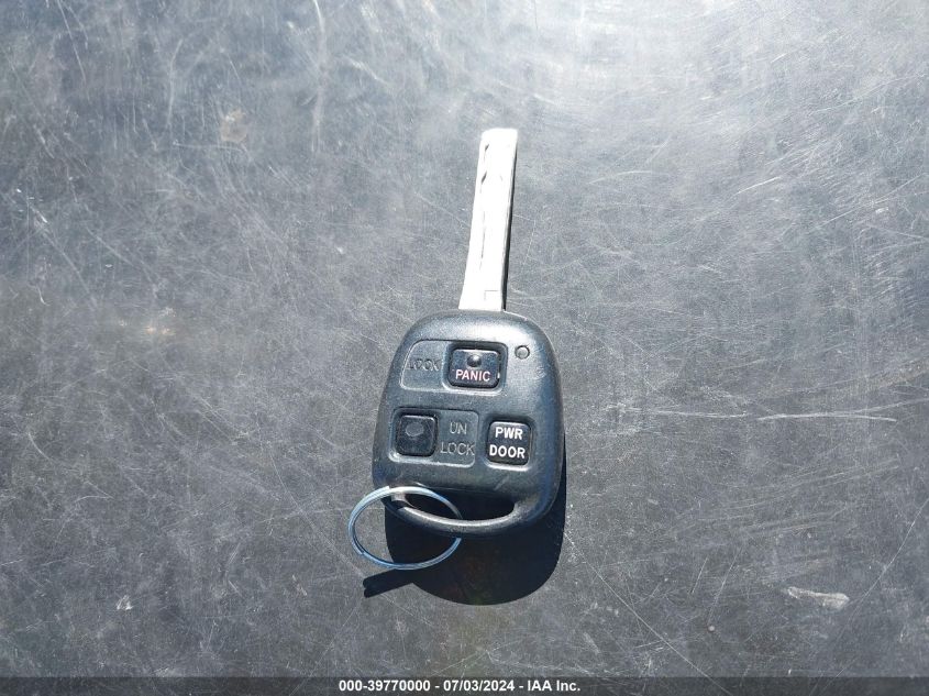 2006 Lexus Rx 400H VIN: JTJHW31U660001759 Lot: 39770000