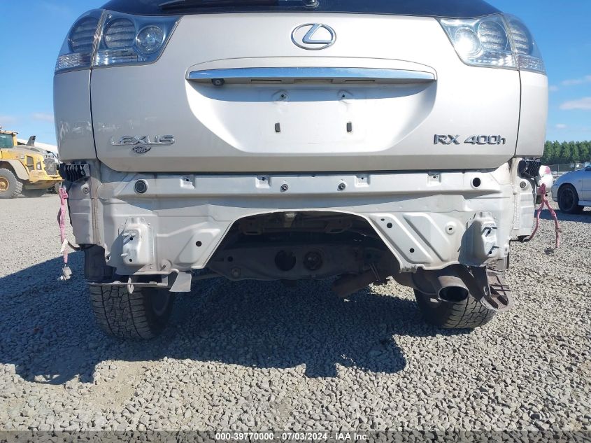 2006 Lexus Rx 400H VIN: JTJHW31U660001759 Lot: 39770000