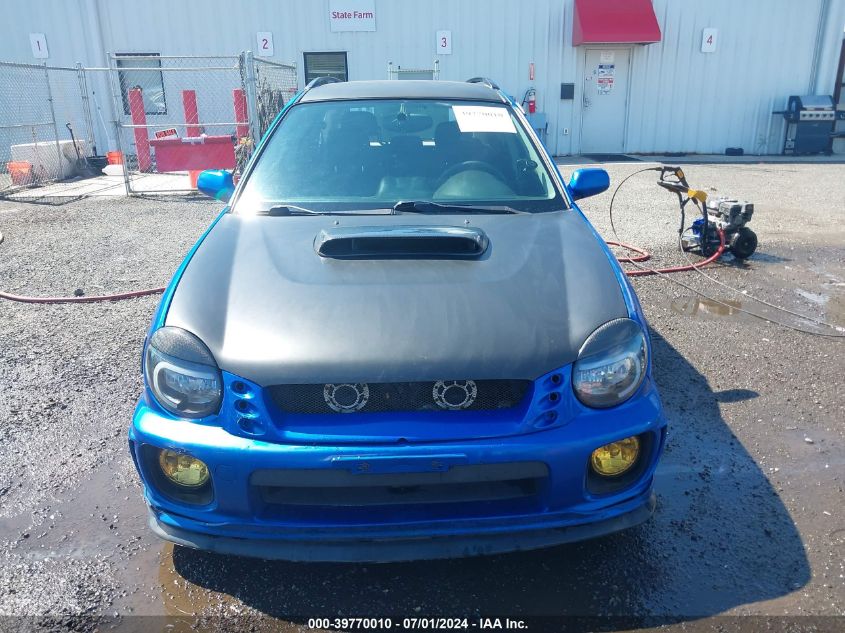 2002 Subaru Impreza Wrx VIN: JF1GG29632G837127 Lot: 39770010