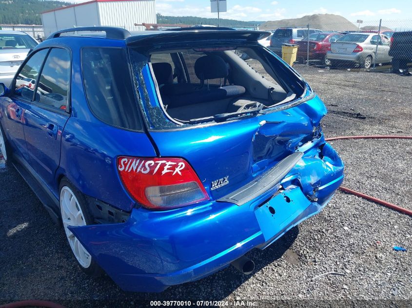 2002 Subaru Impreza Wrx VIN: JF1GG29632G837127 Lot: 39770010