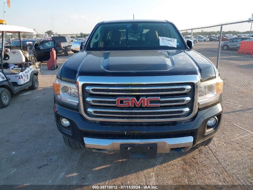 2016 GMC Canyon Slt VIN: 1GTG6DE36G1181326 Lot: 39770012