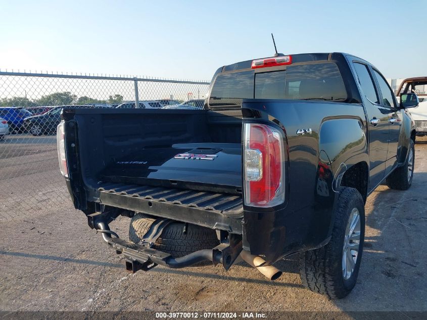 2016 GMC Canyon Slt VIN: 1GTG6DE36G1181326 Lot: 39770012