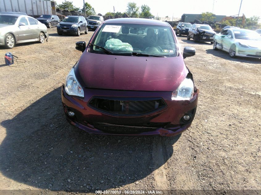 2020 Mitsubishi Mirage G4 Le VIN: ML32F4FJ1LHF04907 Lot: 39770013