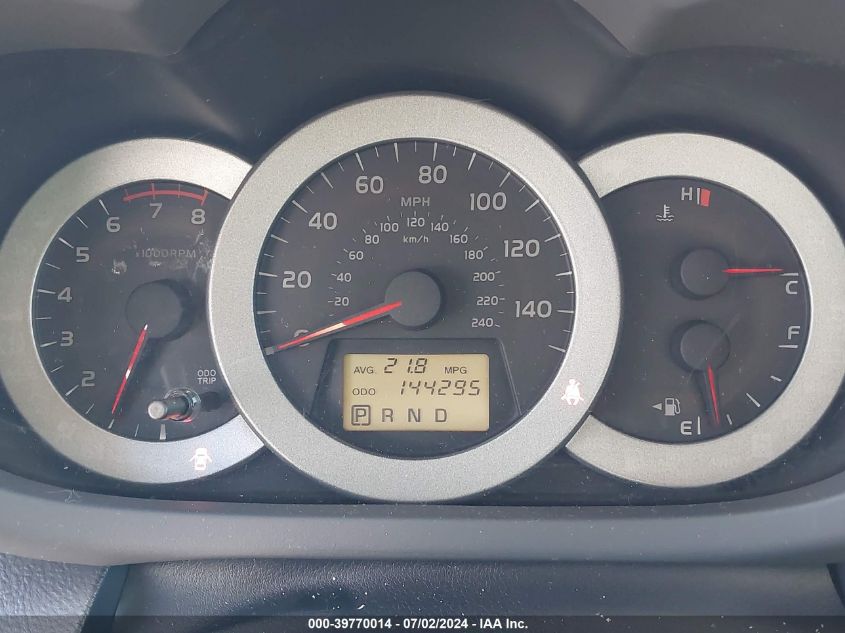 2011 Toyota Rav4 Sport V6 VIN: 2T3RK4DV9BW042647 Lot: 39770014