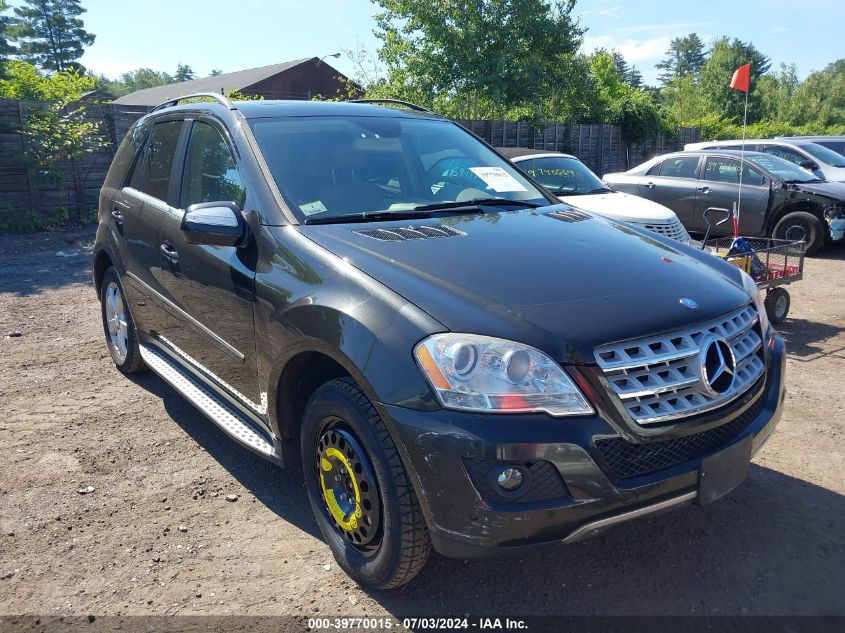 2010 Mercedes-Benz Ml 350 4Matic VIN: 4JGBB8GB1AA566832 Lot: 39770015
