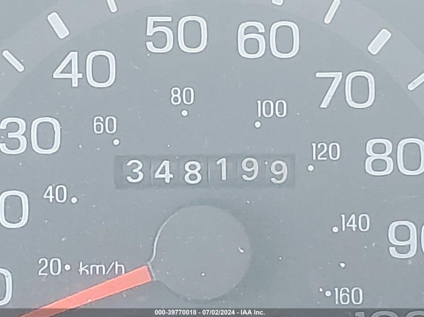 1997 Ford F150 VIN: 1FDDX1761VNB05746 Lot: 39770018