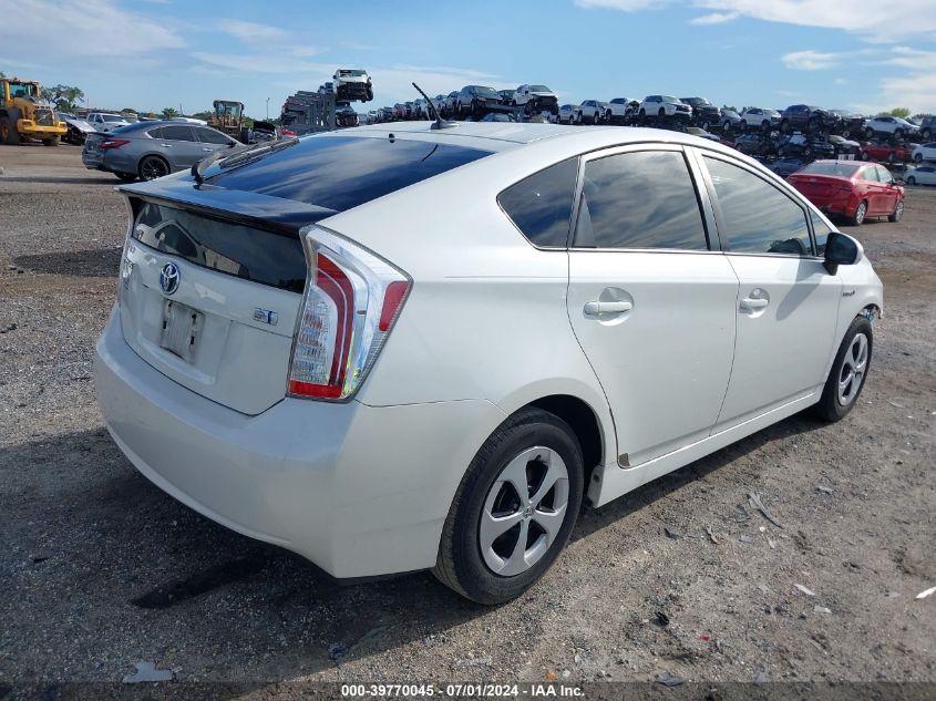 2015 Toyota Prius Three VIN: JTDKN3DU6F0461804 Lot: 39770045