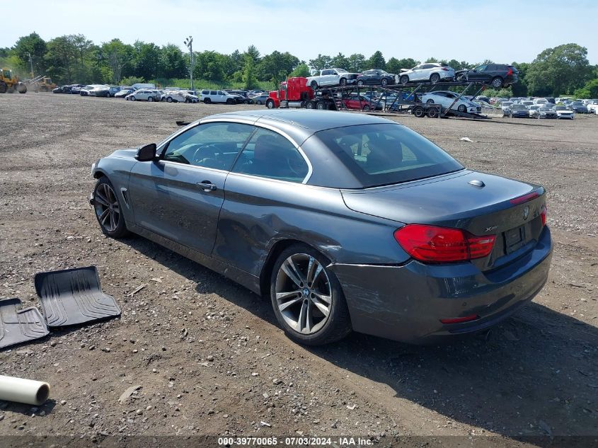 2015 BMW 435I xDrive VIN: WBA3T7C52F5A36403 Lot: 39770065