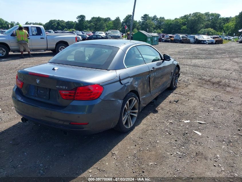 2015 BMW 435I xDrive VIN: WBA3T7C52F5A36403 Lot: 39770065