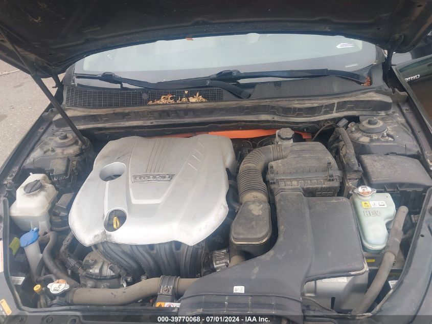 2013 Kia Optima Hybrid Ex VIN: KNAGM4AD7D5060066 Lot: 39770068