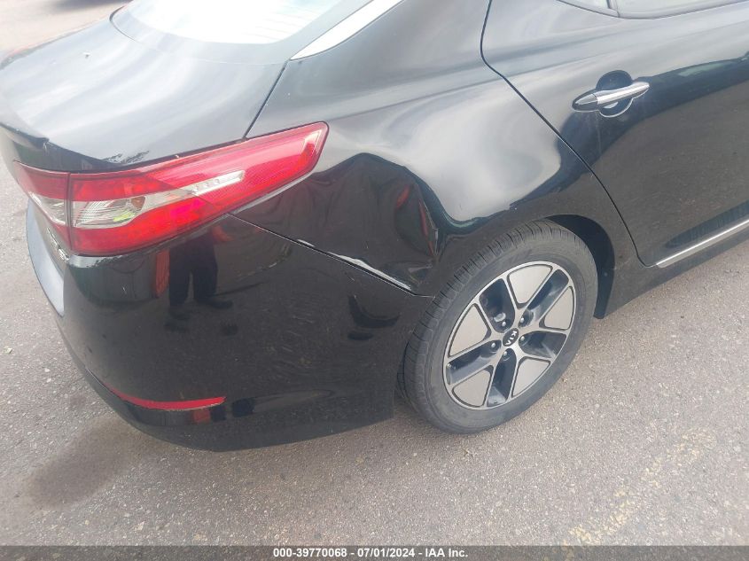 2013 Kia Optima Hybrid Ex VIN: KNAGM4AD7D5060066 Lot: 39770068