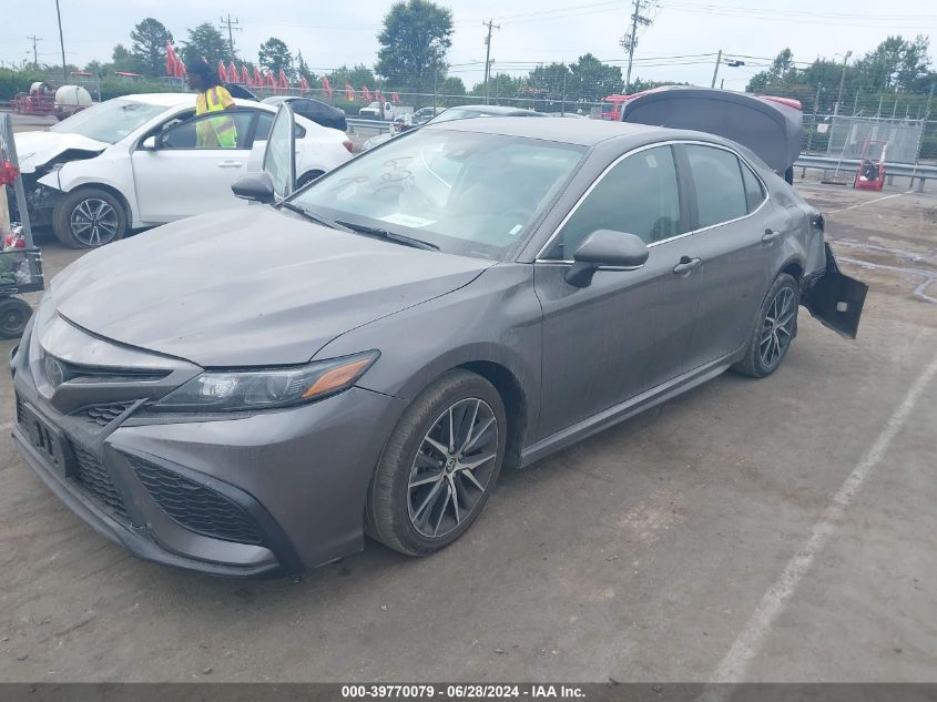 4T1G11AK9NU711614 | 2022 TOYOTA CAMRY