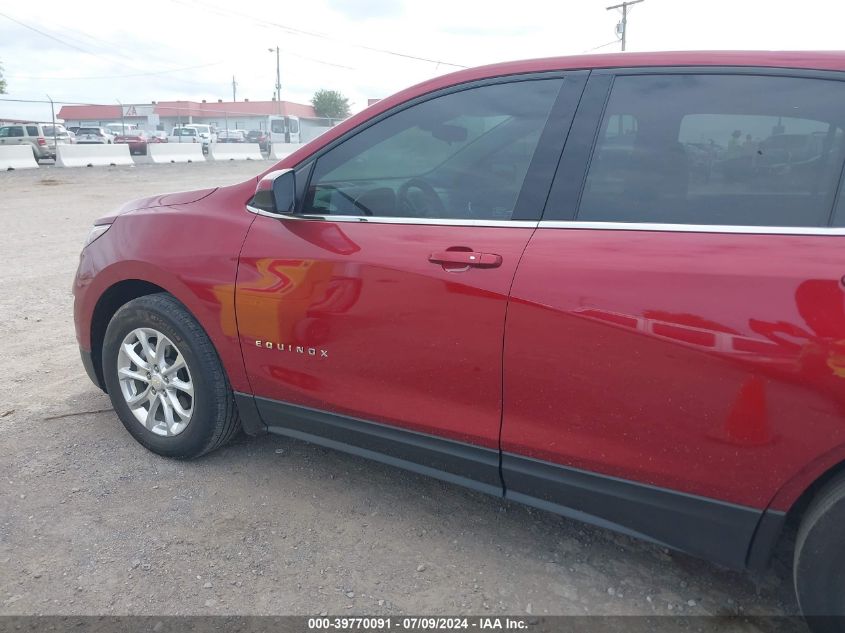 2020 Chevrolet Equinox Lt VIN: 2GNAXKEV8L6262920 Lot: 39770091