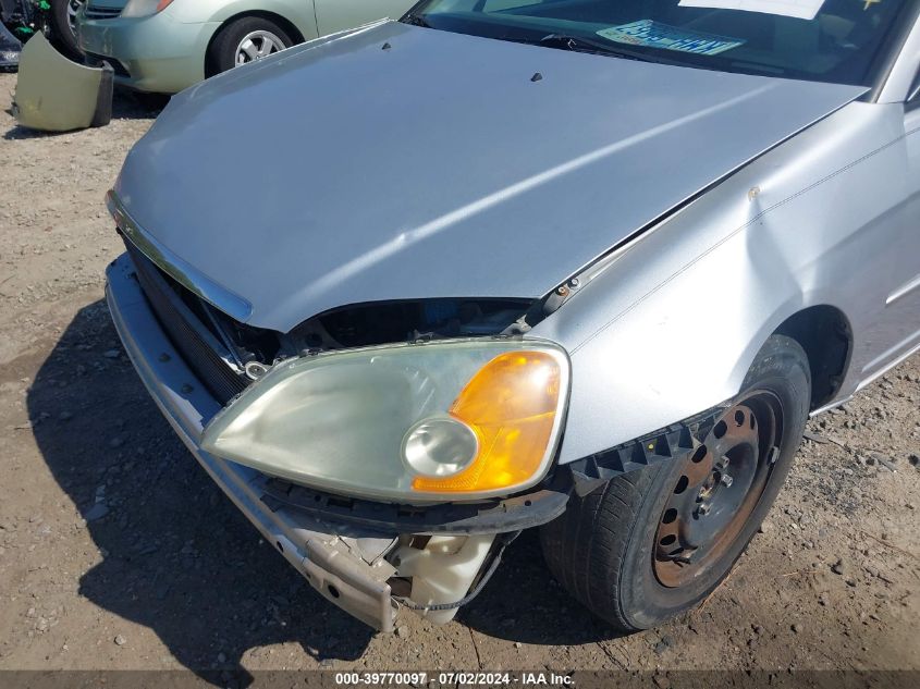 2003 Honda Civic Lx VIN: 1HGES16593L032202 Lot: 39770097