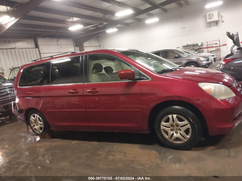 2006 Honda Odyssey Ex VIN: 5FNRL38426B058452 Lot: 39770102