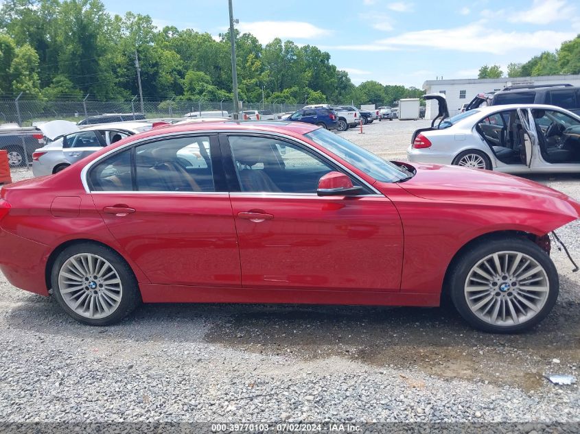 2013 BMW 328I VIN: WBA3C1C55DF442970 Lot: 39770103