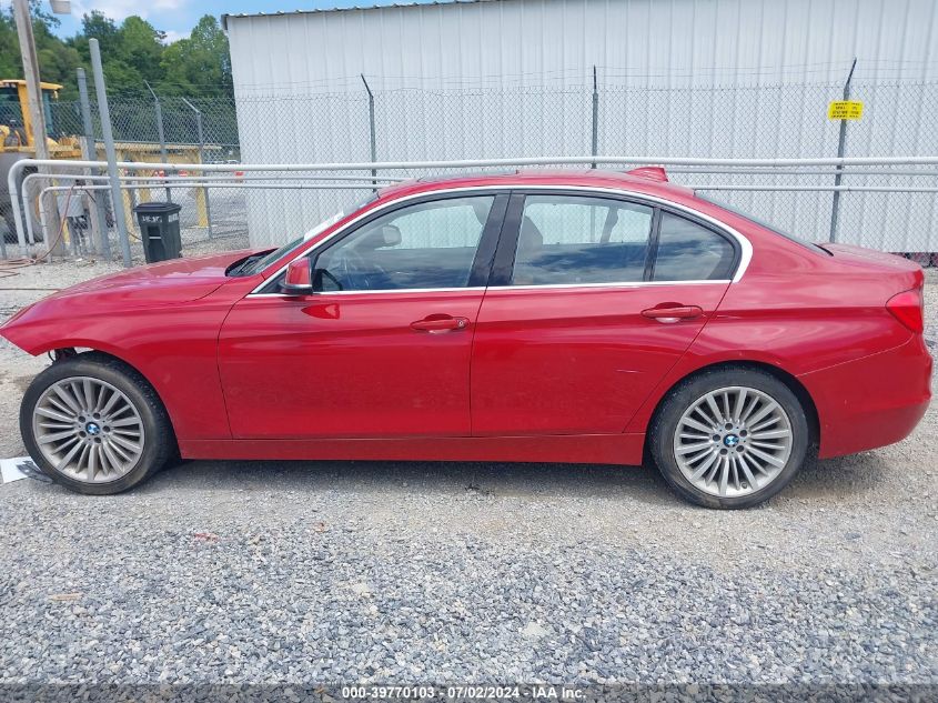 2013 BMW 328I VIN: WBA3C1C55DF442970 Lot: 39770103