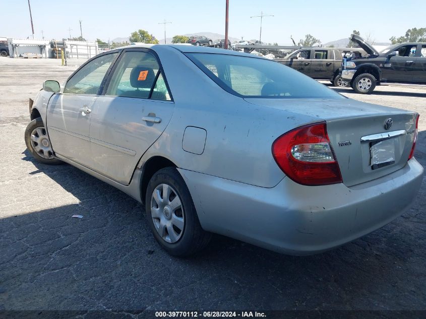 2003 Toyota Camry Le VIN: 4T1BE32K83U124553 Lot: 39770112