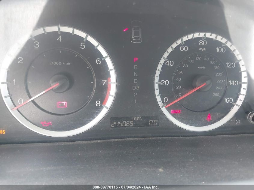 2011 Honda Accord 2.4 Lx VIN: 1HGCP2F33BA153220 Lot: 39770115