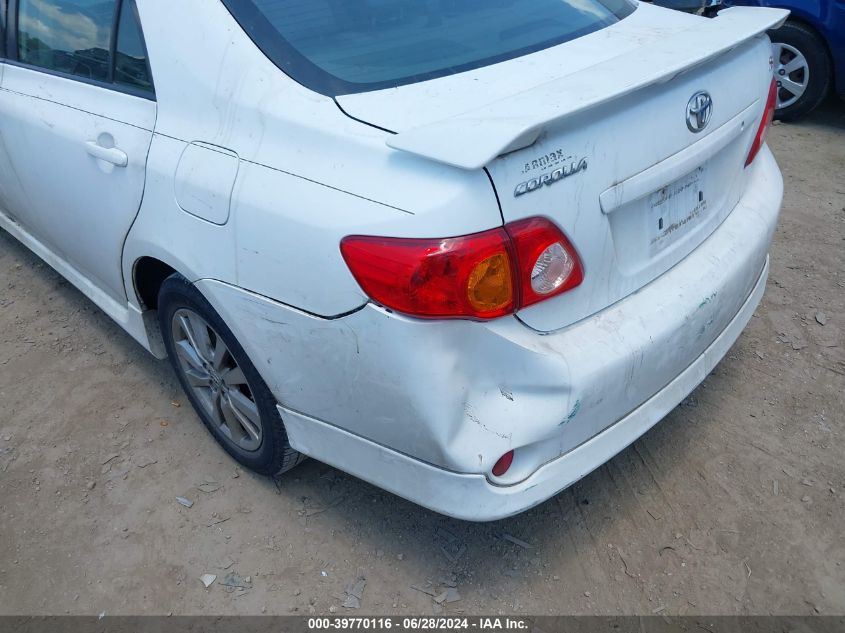 2009 Toyota Corolla S VIN: 1NXBU40E09Z097427 Lot: 39770116