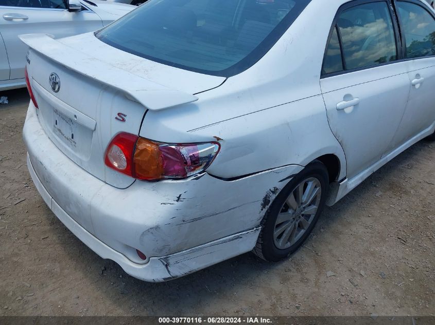 2009 Toyota Corolla S VIN: 1NXBU40E09Z097427 Lot: 39770116