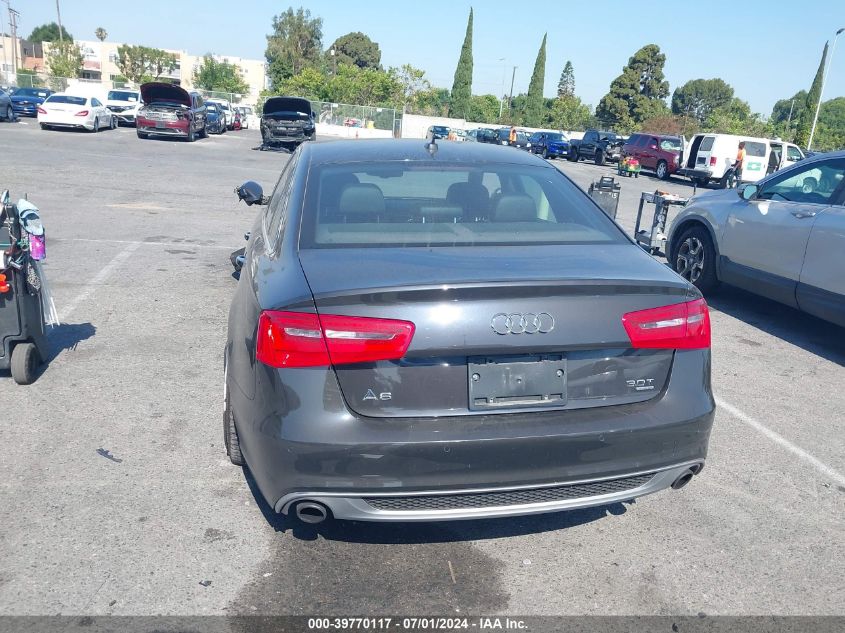 2014 Audi A6 3.0T Premium Plus VIN: WAUHGAFC5EN073670 Lot: 39770117