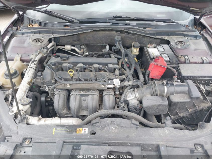 2011 Ford Fusion Se VIN: 3FAHP0HA8BR165816 Lot: 39770124