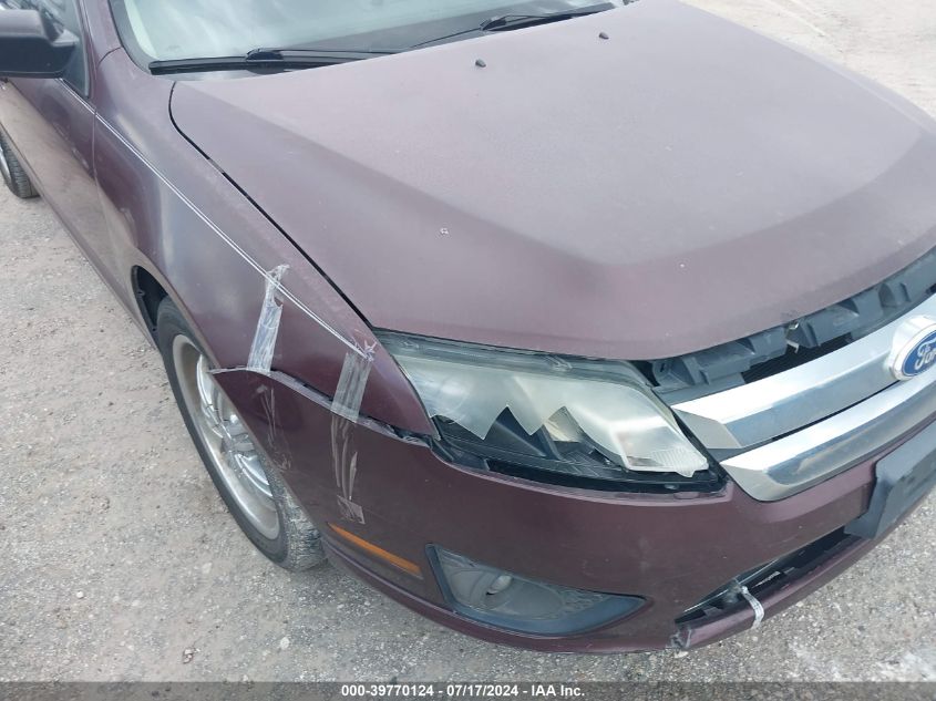 2011 Ford Fusion Se VIN: 3FAHP0HA8BR165816 Lot: 39770124