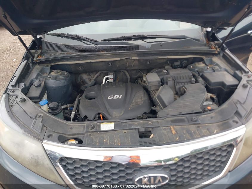 2013 Kia Sorento Lx VIN: 5XYKT3A65DG337512 Lot: 39770130