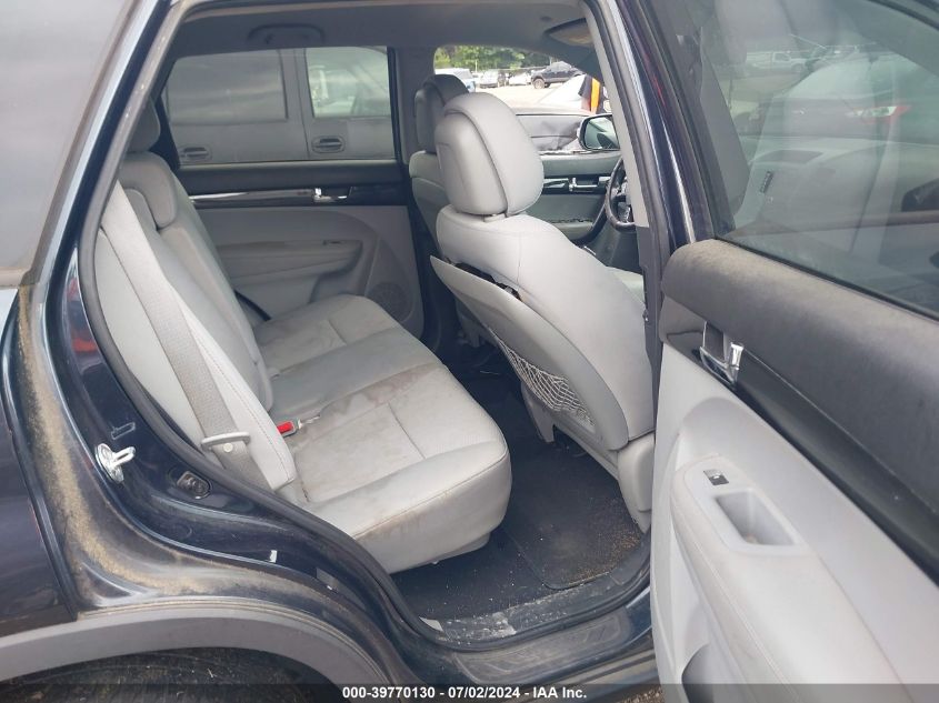 2013 Kia Sorento Lx VIN: 5XYKT3A65DG337512 Lot: 39770130