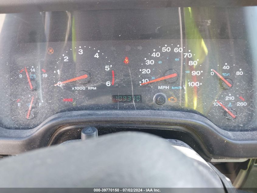 2001 Jeep Wrangler Sport VIN: 1J4FA49S91P363497 Lot: 39770150