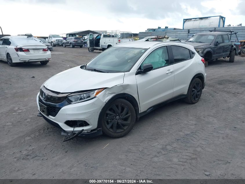 2022 Honda Hr-V Awd Sport VIN: 3CZRU6H18NM733309 Lot: 39770154