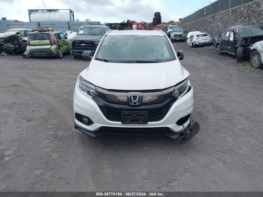 2022 Honda Hr-V Awd Sport VIN: 3CZRU6H18NM733309 Lot: 39770154