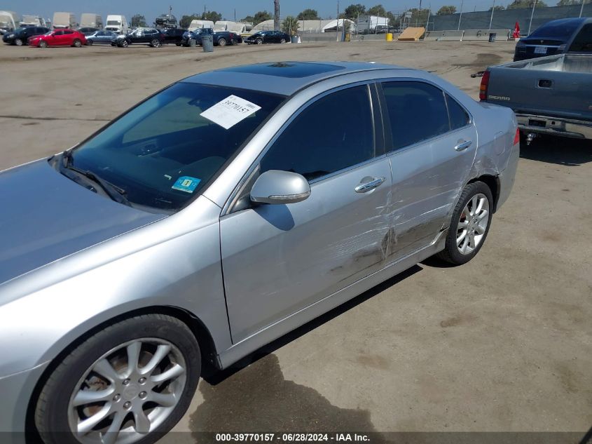 2006 Acura Tsx VIN: JH4CL96926C004099 Lot: 39770157