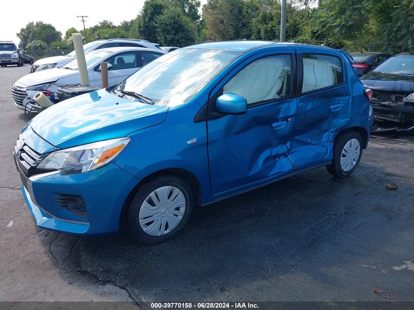2021 MITSUBISHI MIRAGE CARBONITE EDITION/ES/LE - ML32AUHJXMH008157
