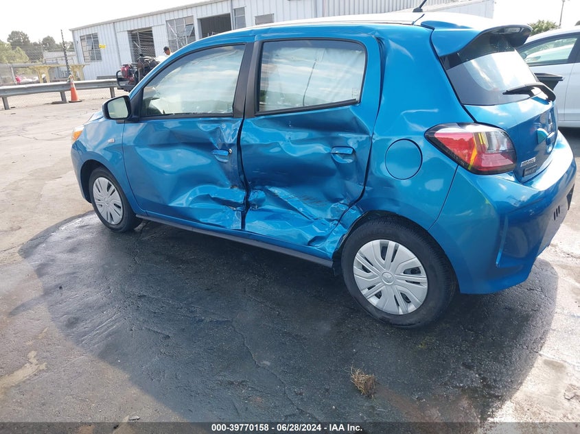 2021 MITSUBISHI MIRAGE CARBONITE EDITION/ES/LE - ML32AUHJXMH008157