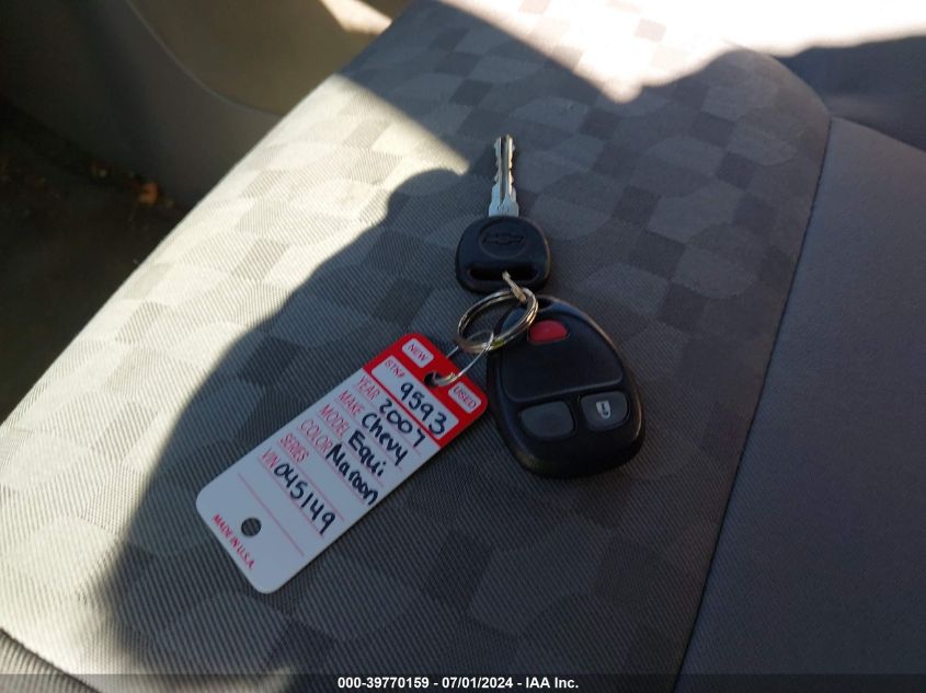 2007 Chevrolet Equinox Ls VIN: 2CNDL13FX76045149 Lot: 39770159