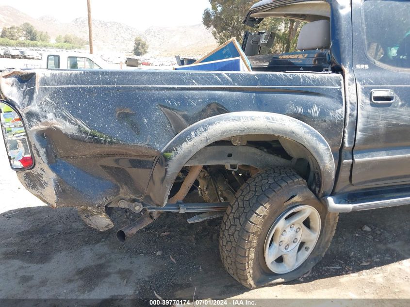 2003 Toyota Tacoma Prerunner V6 VIN: 5TEGN92N63Z163785 Lot: 39770174