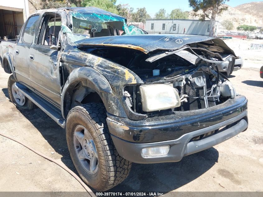 2003 Toyota Tacoma Prerunner V6 VIN: 5TEGN92N63Z163785 Lot: 39770174