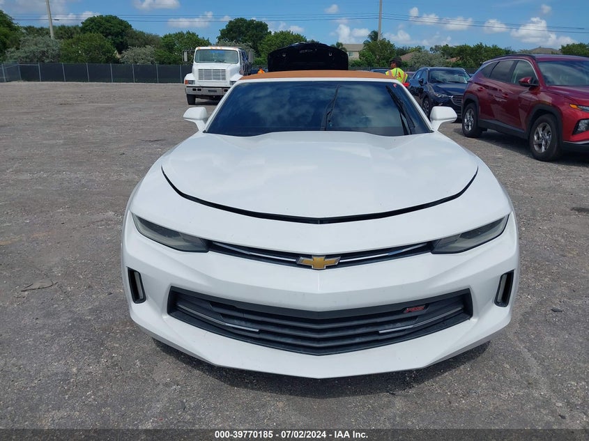 2016 Chevrolet Camaro 2Lt VIN: 1G1FC3DS5G0174244 Lot: 39770185